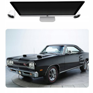 PODKŁADKA OCHRONNA BIURKO 50x35 Dodge Coronet WZOR