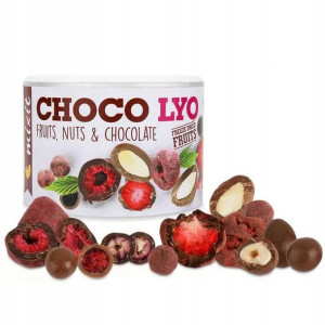 Chrupiące Owoce i Orzechy w Czekoladzie 180g Mixit