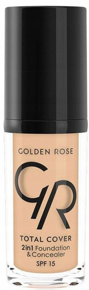 Golden Rose TOTAL COVER PODKŁAD 2W1 02 IVORY