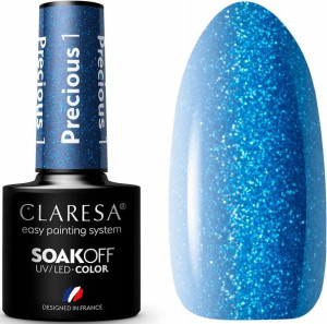 Claresa Lakier Hybrydowy Precious 1 Niebieski 5g