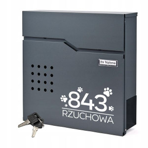 SKRZYNKA POCZTOWA na LISTY DUŻA XXL Wiele Wzorów