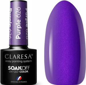 Claresa Lakier Hybrydowy Purple 626 Fioletowy 5g