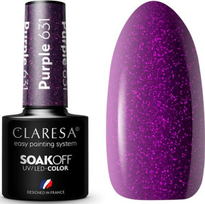 Claresa Lakier Hybrydowy Purple 631 Fioletowy 5g