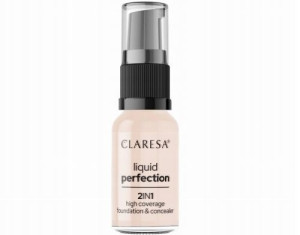 Claresa Liquid Perfection Korektor Podkład 2w1 102