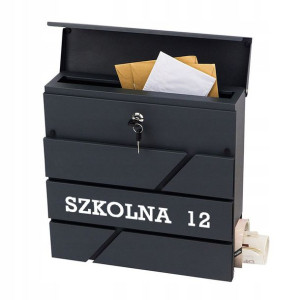 SKRZYNKA POCZTOWA na LISTY Gazety XXL Wiele Wzorów