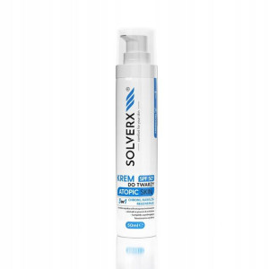 SOLVERX Atopic Skin Krem do twarzy 3w1 SPF50+ 50ml