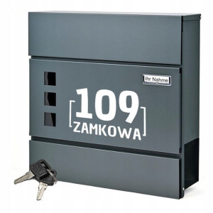 Skrzynka POCZTOWA na LISTY Stalowa - Wiele WZORÓW