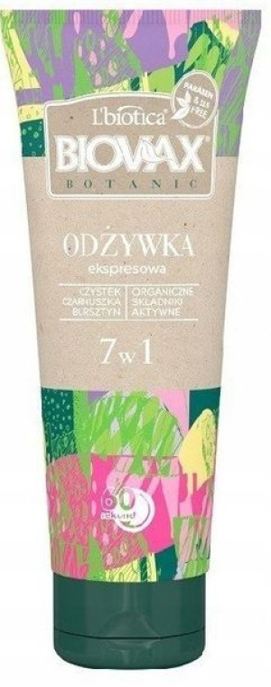 L'biotica Biovax Botanic Odżywka Ekspresowa 7w1