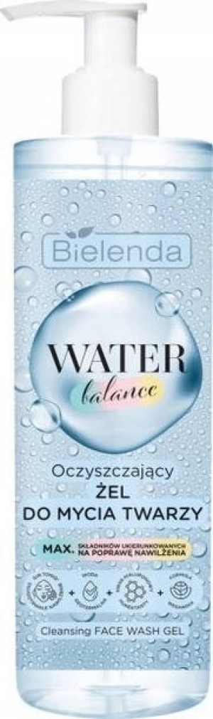 Bielenda Water Balance Żel Do Mycia Twarzy 195g