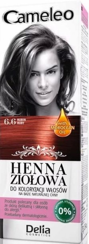 Delia Cameleo Henna Ziołowa Rubin 6.6