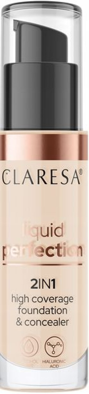 Claresa Podkład Liquid Perfection 102 Warm 34g