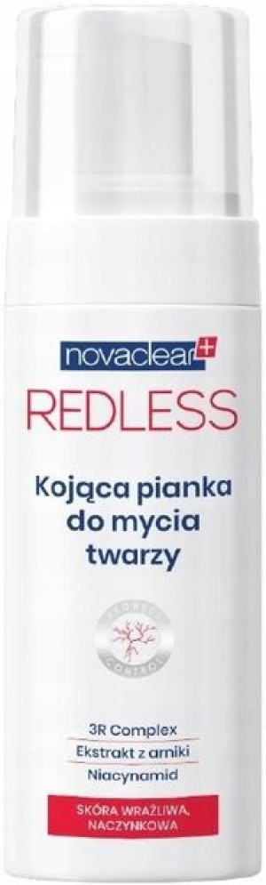 Novaclear Redless Kojąca Pianka Do Mycia Twarzy