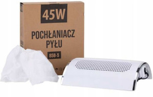 MollyLac Pochłaniacz Pyłu Duży 3 Wiatraki Manicure