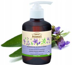 Green Pharmacy żel do mycia twarzy szałwia 270ml