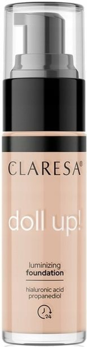 Claresa Doll Up! Podkład Rozświetlający 06 Tan