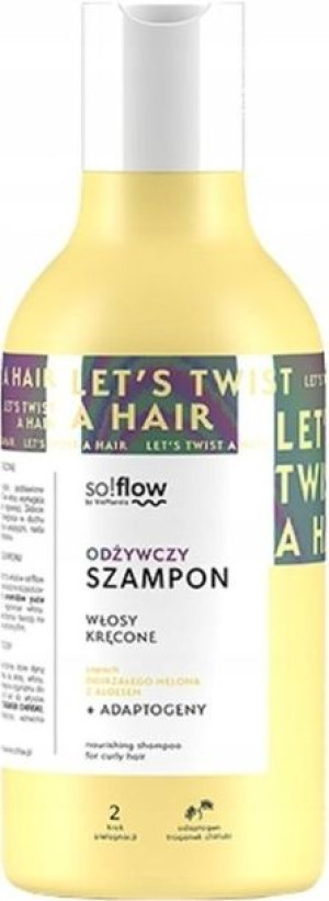 So!flow Szampon Odżywczy Do Włosów Kręconych 400ml