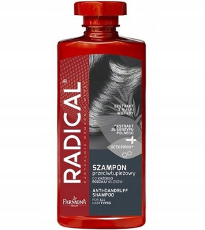 Radical Szampon Przeciwłupieżowy 400ml