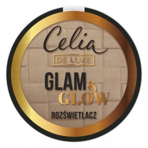 Celia De Luxe Glam Glow Rozświetlacz 106 Gold