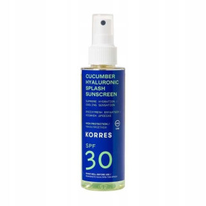 Korres Spray Ochronny z Ogórkiem SPF30 Dwufazowy