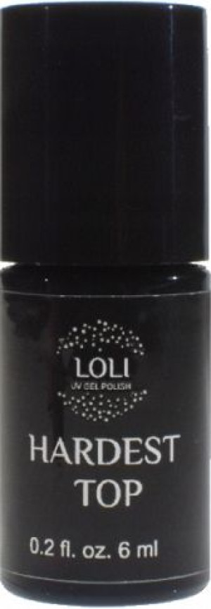 Loli Hardest Top Lakier Hybrydowy Do Paznokci 6ml