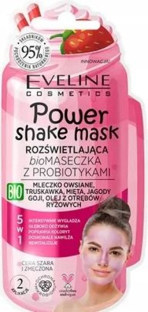 Eveline Shake Power Maska Probiotyki Rozświetla
