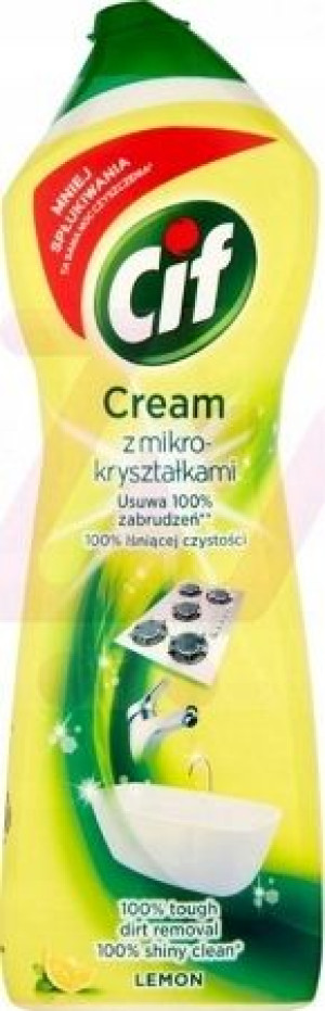 Cif Lemon Mleczko Do Czyszczenia z Cytrusami 780ml