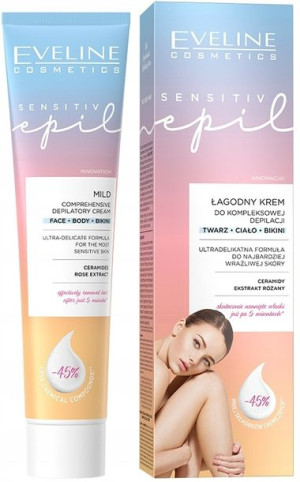 Eveline Łagodny Krem Do Depilacji Szpatułka 125ml