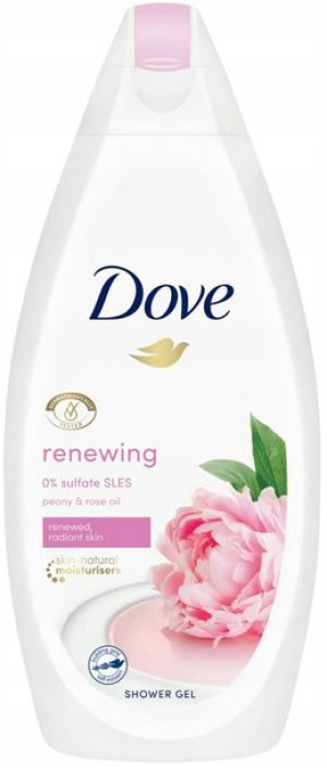 Dove Żel Pod Prysznic Renewing Piwonia Róża 450ml