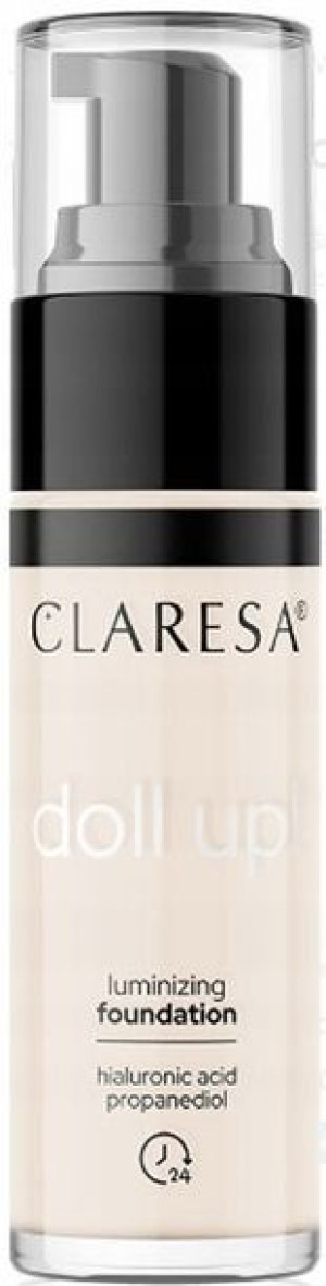 Claresa Doll Up! Podkład Rozświetlający 01 Fair