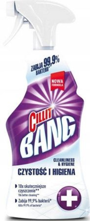 Cilit Bang Wybielenie i Higiena Spray WC 750ml