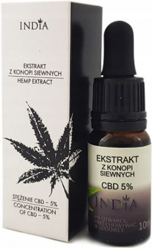 India Olejek Konopny Kannabidol CBD 5% 560mg