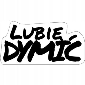 Naklejka na Samochód Śmieszne Lubie Dymić Wzory