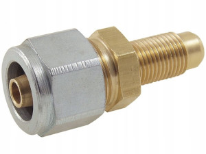 Złączka Prosta Przewodu Faro 8mm Nypel M10x1.0 6mm