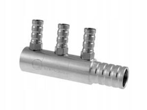 Rozdzielacz Gazu Lpg Gazowy Aluminium 12/6mm 3 Cyl