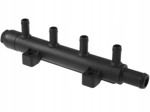 Rozdzielacz Grzebień Gazowy Plastik 12/7mm 4 Cyl