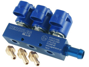 Hercules Blue Listwa Wtryskowa Gazu 2ohm 3 Cyl