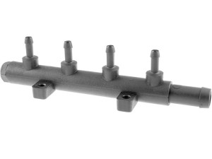 Rozdzielacz Grzebień Gazowy Plastik 12/5mm 4 Cyl