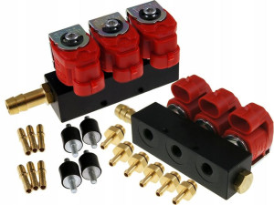 Wtryski Gazowe Valtek Typ30 3ohm 2x3 Cyl 6 Cyl