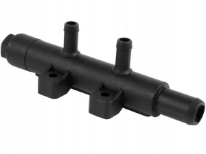 Rozdzielacz Grzebień Gazowy Plastik 12/7mm 2 Cyl