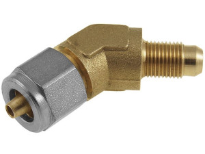 Złączka Kątowa Przewodu Faro 135 Stopni 6mm M10x1