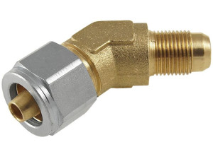 Złączka Kątowa Nypel Przewodu Faro 135 Stopni 8mm
