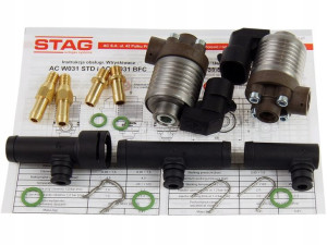 Ac Stag W-031 Bfc Wtryskiwacze Z Trójnikami 2 Cyl