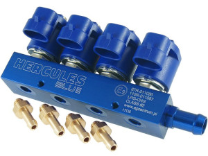 Hercules Blue Listwa Wtryskowa Gazu 2ohm 4 Cyl