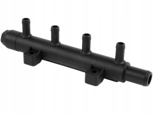 Rozdzielacz Grzebień Gazowy Plastik 12/7mm 4 Cyl