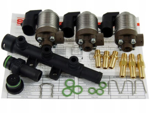 Ac Stag W-031 Bfc Wtryskiwacze + Rozdzielacz 3 Cyl