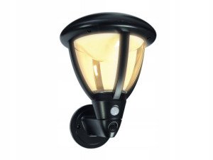 Lampa Solarna LED Elewacyjna Zewnętrzna Kinkiet