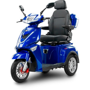 Skuter elektryczny, pojazd inwalidzki BILI BIKE SHINO G4 LIT niebieski