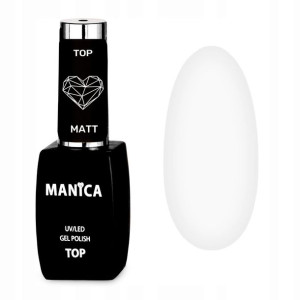 MANICA Top hybrydowy - Gel Polish Top Matt 10ml