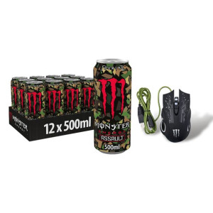Monster Energy Assault 500ml x 12