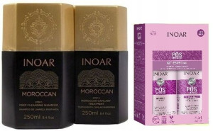 Inoar Keratyna + Szampon 2x 250ml + Pos za 70zł